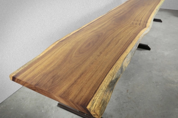 Ogłoszenie - Stół z litego drewna, monolit, LIVE EDGE, dostępny od ręki. - 14 900,00 zł