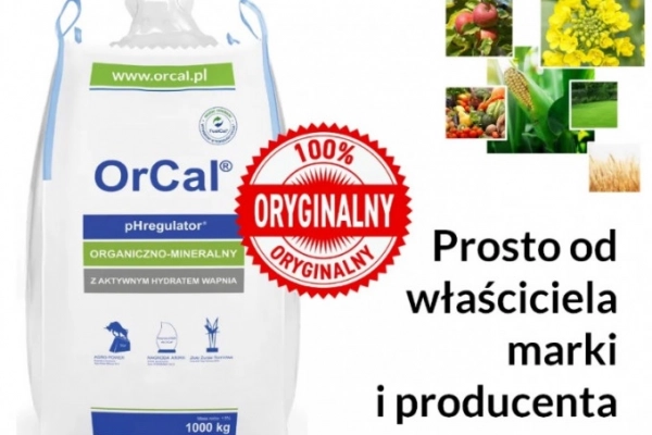 Ogłoszenie - Oryginalny OrCal aktywny hydrat wapnia, wapno, nawóz, SUPER CENA! - 361,00 zł