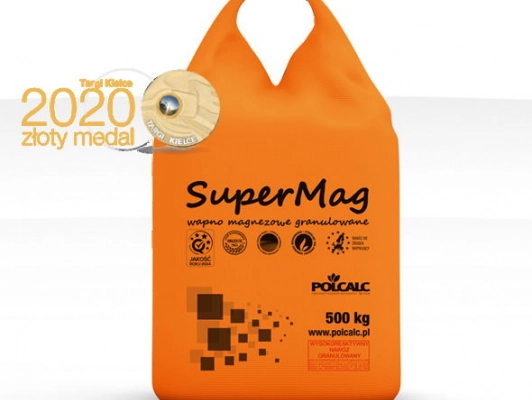 Ogłoszenie - WAPNO MAGNEZOWE GRANULOWANE SUPERMAG POLCALC - 500,00 zł