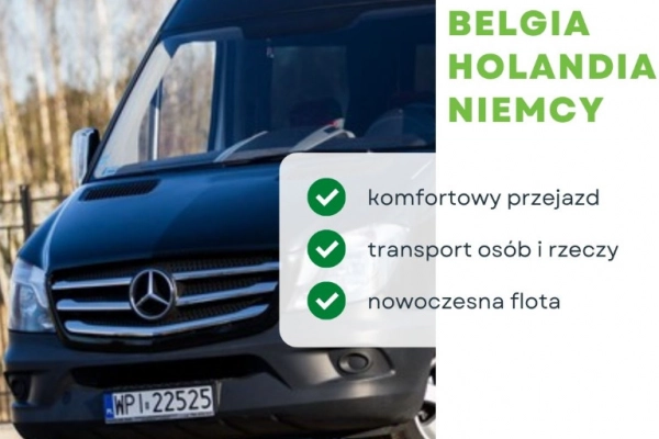 Ogłoszenie - Transport busem Belgia Holandia Niemcy - Białystok