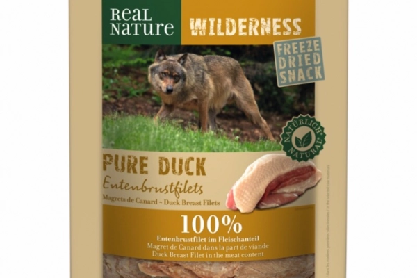Ogłoszenie - REAL NATURE WILDERNESS Liofilizowane przekąski 100 g Pure Duck (filety z piersi kaczki) - 24,99 zł