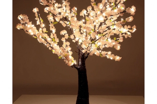 Ogłoszenie - Wiśnia Sakura drzewko podświetlane 336 LED 150 cm, zasilane elektrycznie, NA ZEWNĄTRZ - 2 069,22 zł