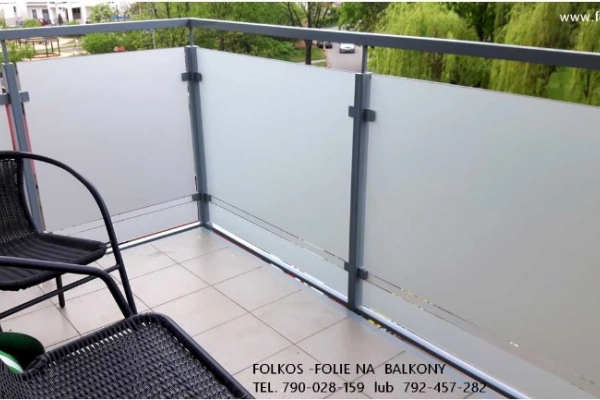 Ogłoszenie - Folie na szklane balkony Warszawa- oklejanie balkonów folią- Oklejamy balkony Warszawa - Wilanów - 123,00 zł
