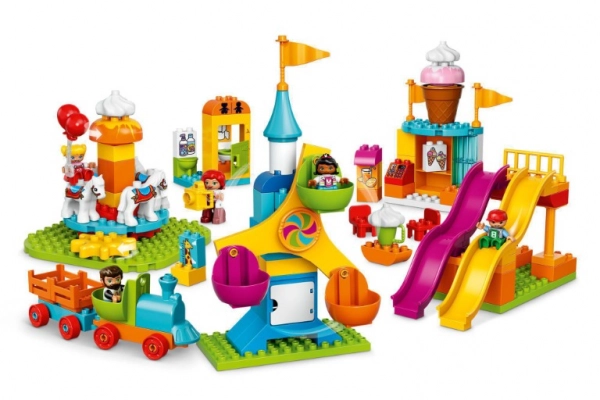 Ogłoszenie - LEGO DUPLO Duże wesołe miasteczko 10840 - Wrocław - 290,26 zł