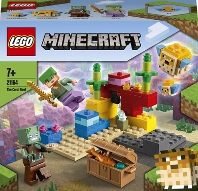 Ogłoszenie - LEGO Minecraft, Rafa koralowa, 21164 - Warszawa - 34,90 zł