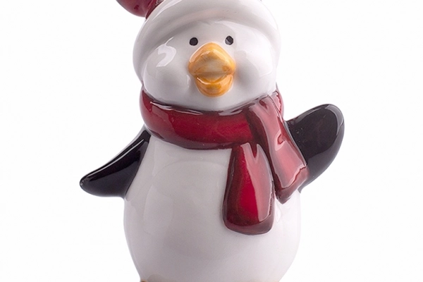 Ogłoszenie - Ozdoba na Boże Narodzenie figurka pingwinek 6,5x4,5x8 cm - 13,70 zł