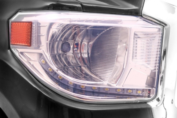 Ogłoszenie - Toyota Tundra XXL dla dzieci Czarny + Pilot + Bagażnik + LED + Audio + EVA + Wolny Start - 2 690,00 zł