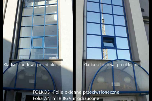 Ogłoszenie - Folie przeciwsłoneczne zewnętrzne Warszawa- folie anty UV i IR -Oklejamy okna, drzwi, witryny, świetliki....Folkos folie - Białołęka - 148,00 zł