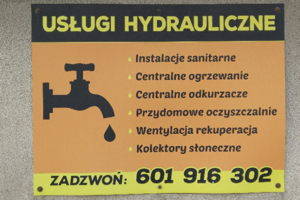 Ogłoszenie - Usługi hydrauliczne pompy ciepła - Puławy