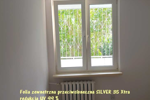 Ogłoszenie - Silver 35 Xtra - folie przeciwsłoneczne zewnętrzne Warszawa - Oklejamy okna, drzwi, witryny, świetliki .....Folkos folie - Białołęka - 147,00 zł