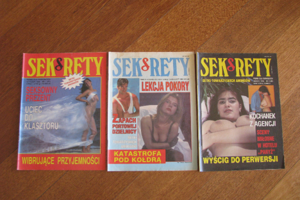 Ogłoszenie - SEKsRETY – magazyn erotyczny dla dorosłych 1995 – 1999 i 2002 miesięcznik gazeta - Kraków - 22,00 zł