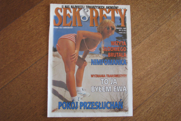 Ogłoszenie - SEKsRETY – magazyn erotyczny dla dorosłych 1995 – 1999 i 2002 miesięcznik gazeta - Kraków - 22,00 zł