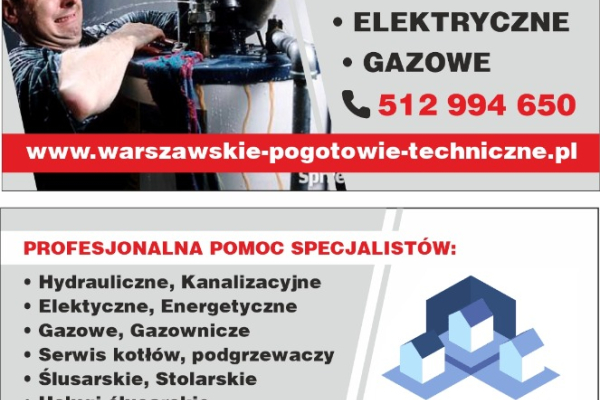 Ogłoszenie - Złota Rączka - Profesjonalna pomoc serwis i szybkie naprawy - Warszawa - 200,00 zł