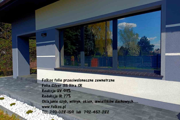 Ogłoszenie - Przyciemnianie szyb Pruszków-Folia zewnetrzna przeciwsłoneczna na okna Pruszków, oklejamy okna folia anty UV i IR - Pruszków - 160,00 zł