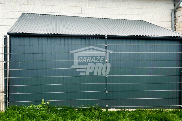 Ogłoszenie - Domek Ogrodowy Garaż  2x5 Brama dwuskrzydłowa + drzwi antracyt  spad w bok GP92 - Otwock - 4 190,00 zł