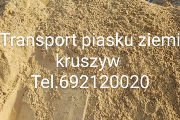 Ogłoszenie - Sprzedaż piasek Kruszywa Rzeszów Zaczernie Trzebownisko tel 787322263 - Rzeszów - 1,00 zł