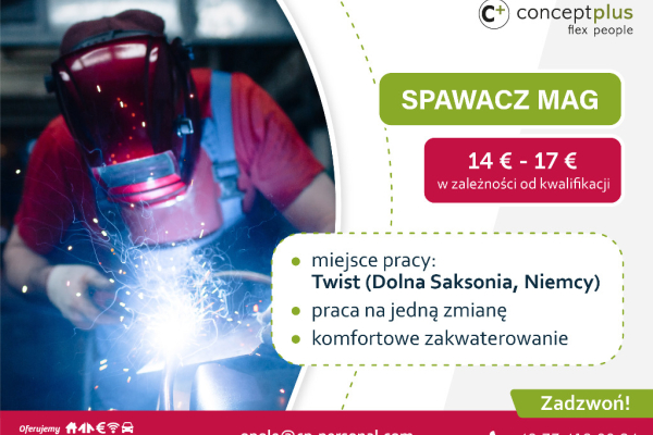 Ogłoszenie - Spawacz MAG - Warszawa