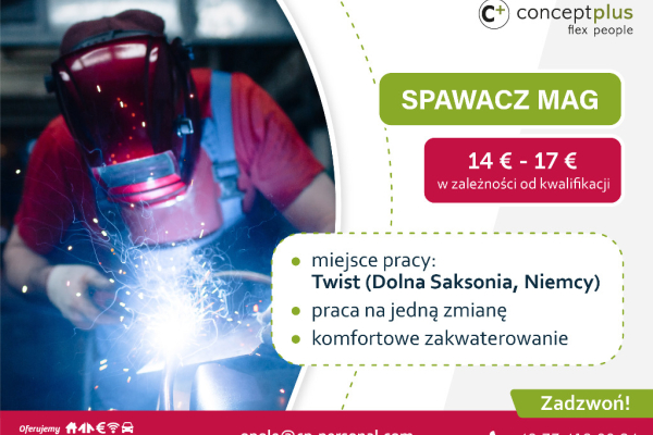 Ogłoszenie - Spawacz MAG - Wrocław