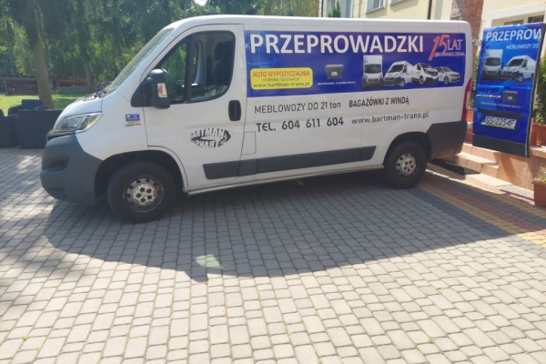 Ogłoszenie - Usługi Transportowe Przeprowadzki AutoWypożyczalnia BARTMAN - Słupsk - 1,00 zł