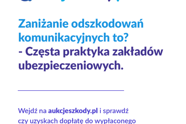 Ogłoszenie - Dopłaty do odszkodowań , zaniżone odszkodowanie OC AC - Warszawa
