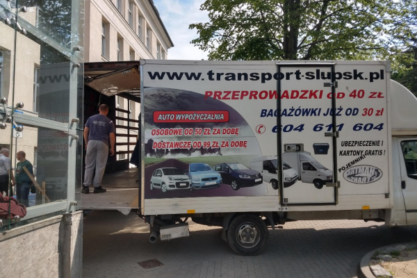 Ogłoszenie - Usługi Transportowe Przeprowadzki AutoWypożyczalnia BARTMAN - Słupsk - 1,00 zł