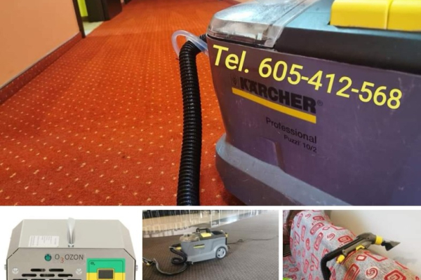 Ogłoszenie - Karcher Koziegłowy tel 605-412-568 pranie czyszczenie wykładzin dywanów tapicerki meblowej i samochodowej ozonowanie - Wielkopolskie