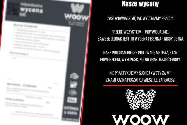 Ogłoszenie - Profesjonalne Usługi Malarskie mieszkań, domów oraz biur | Polisa OC | Płatność kartą | Efekt WOOW ! z WOOW EXPERT - Warszawa