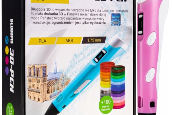 Ogłoszenie - Długopis 3D Xtech 3D-Pen 2 Generacja 100 M wkładu - Poznań - 89,99 zł