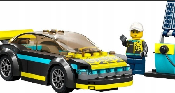 Ogłoszenie - LEGO City 16699418 LEGO City Elektryczny samochód sportowy Świetny prezent - Poznań - 59,99 zł