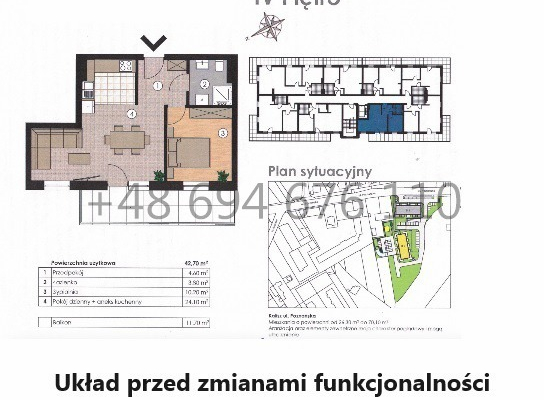 Ogłoszenie - Kalisz ul. Poznańska , woj. wlkp., mieszkanie, 2 pokoje 42,70 m2, sprzedaż 450 000 zł. - Kalisz - 450 000,00 zł