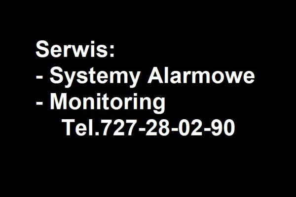 Ogłoszenie - Serwis alarmów,naprawa alarmu,serwis kamer,naprawa kamer,serwis systemów alarmowych,serwis monitoringu, - Łódź