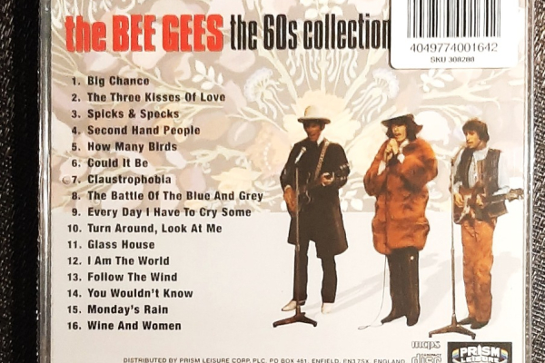 Ogłoszenie - Polecam Kultowy Album CD BEE GEES Album The 60 Collection CD Nowe - Katowice - 42,80 zł