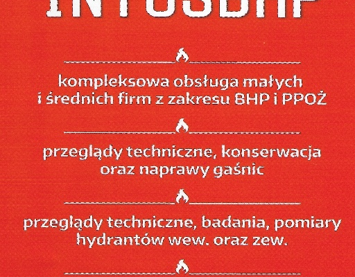 Ogłoszenie - Usługi szkoleniowe, usługi BHP - Leżajsk