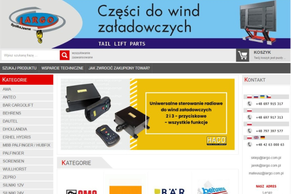 Ogłoszenie - Silnik 24V 2,0 kW do wind załadowczych Zepro - Łódź - 1 596,00 zł