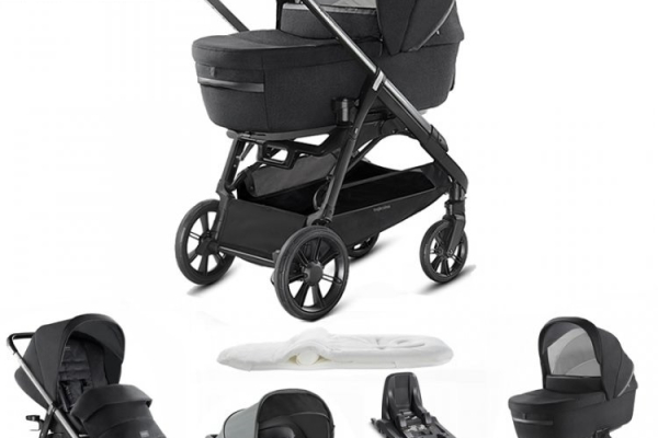 Ogłoszenie - Inglesina Aptica 5 Piece i-Size 3 in 1 Travel System, Mystic Black - Warszawa - 4 155,00 zł