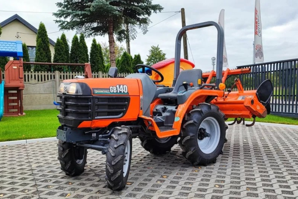 Ogłoszenie - KUBOTA GB 140 4X4 14KM z Glebogryzarka - Pruszków - 26 600,00 zł