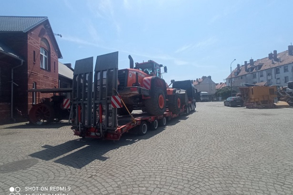 Ogłoszenie - Transport maszyn i koparek, transport niskopodwoziowy,laweta - Poznań