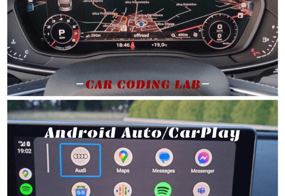 Ogłoszenie - Audi Konwersja USA AndroidAuto Język Polski Mapy Kodowanie YouTube - Bemowo - 150,00 zł