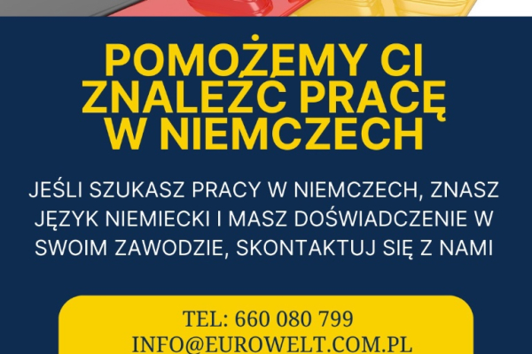 Ogłoszenie - Niemcy Stolarz/ Monter ekspozycji meblowych - Bielsko-Biała