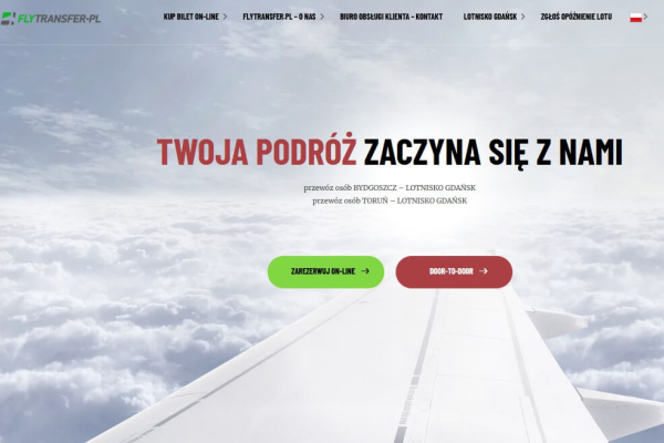 Ogłoszenie - flytransfer.pl - przewóz Toruń Lotnisko Gdańsk - Gdańsk