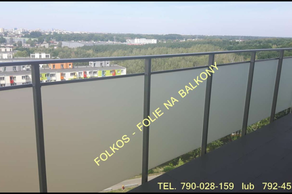 Ogłoszenie - Folia prywatyzująca na okna, drzwi, witryny, balkony, ścianki biurowe....Oklejanie Warszawa i okolice -Folkos folie - Białołęka - 130,00 zł