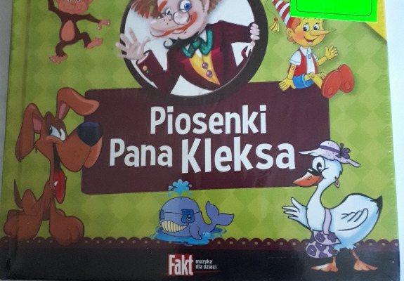 Ogłoszenie - Piosenki Pana Kleksa Pan Kleks folia - 69,00 zł