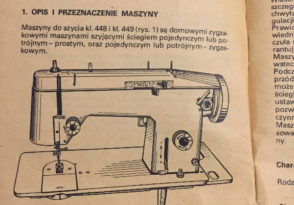 Ogłoszenie - Sprzedam maszynę do szycia Predom Łucznik Kl. 448 i. 449 PRL - Kraków - 400,00 zł