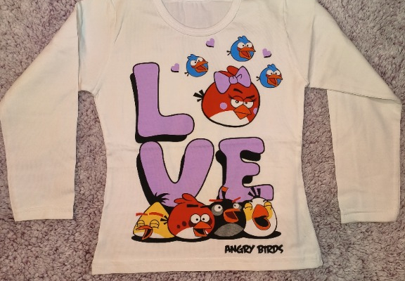 Ogłoszenie - Bluzka Angry birds - Wołomin - 15,00 zł