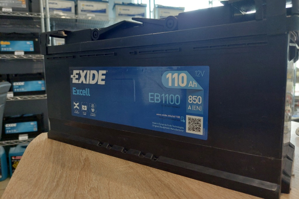 Ogłoszenie - Akumulator Exide  Excell EB1100 110Ah 850A EN PRAWY PLUS - Bemowo - 660,00 zł