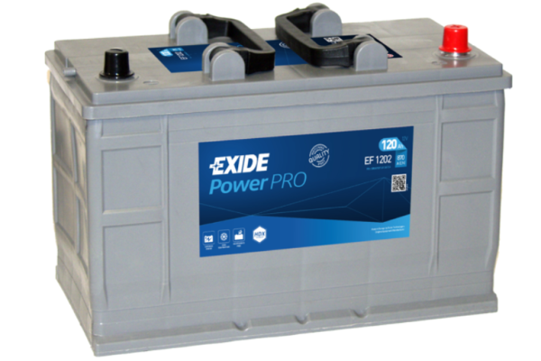 Ogłoszenie - Akumulator Exide Power Pro EF1202 120Ah 870A P+ Legionowo - Legionowo - 560,00 zł