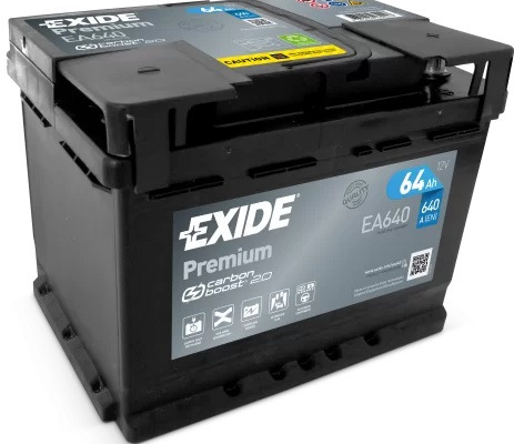Ogłoszenie - Akumulator Exide Premium 64Ah 640A EN PRAWY PLUS - Otwock - 350,00 zł