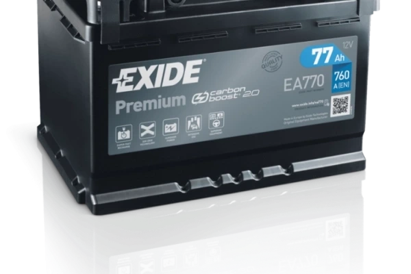 Ogłoszenie - Akumulator Exide Premium 77Ah 760A PRAWY PLUS - Mińsk Mazowiecki - 430,00 zł