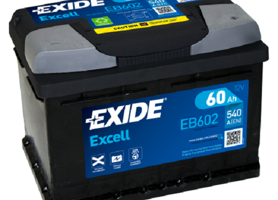 Ogłoszenie - Akumulator Exide Excell 60Ah 540A EN PRAWY PLUS - Ursynów - 320,00 zł