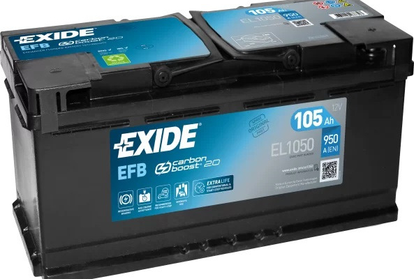 Ogłoszenie - Akumulator Exide Start Stop EFB 105Ah 950A PRAWY PLUS - Otwock - 800,00 zł